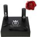King Beard Growth Kit - 4 Pcs Set with Activator Serum, Roller, Sanitizer & Travel Comb - Buy Online on GoSupps.com