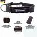 Teamwalk Premium Dog Collar - Adjustable Magnetic Handle Light Strip AirTag Bag Soft Upholstery Robust Buckle - Available in Black (L) - Shop Internationally! - Buy Online on GoSupps.com