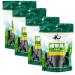 YUHO First-Grade Wakame Raw Material Hand-Harvested Sun Dried Seaweed Soft Texture Mild Taste 60g (Pack of 4)