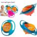 Pywee Universal Gyro Bowl | 360 Anti-Spill Gyroscopic Bowl for Toddlers & Kids - Blue - Buy Online on GoSupps.com