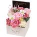 Soap Flower Gift Box - Artificial Flower Bath Soap for Valentine's Day | Perfect Pink Gift - Buy Online on GoSupps.com