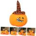BESTonZON Pumpkin Pillow Pumpkin Throw Fluffy Pumpkin Cute Sofa Pumpkin Shaped Lovely Pumpkin Cute Plush Halloween Stuffed Pumpkin Decorations Elastic Fleece Child Cartoon As Shown 2 24X15X10CM - Buy Online on GoSupps.com