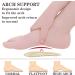 Correct-Position Gel Arch Support Insoles for Flat Feet - Plantar Fasciitis Relief - Adhesive Arch Pad - Beige (Pack of 6) - Buy Online on GoSupps.com