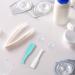 KMZ 8 Piece Contact Lens Remover Set - Portable Soft Suction Holder with Ventless Bottles for Daily Outdoor Use - Buy Online on GoSupps.com