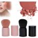 Black Pink Powder Brush Blush Brush Retractable Makeup Brush Travel Portable Loose Powder Makeup Brush for Foundation Blush and More - Buy Online on GoSupps.com