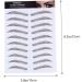FOMIYES 12 Pcs Eyebrow Stickers Waterproof Stickers Makeup Brow Sticker Artificial Eyebrow Make up 4d Mold - Buy Online on GoSupps.com