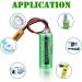Buy CR17450SE-R 3V Battery Pack of 12 | 2500mAh PLC Replacement for SANYO CNC Series - Non-Rechargeable - Buy Online on GoSupps.com