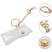 GALPADA 3 Pcs Transparent Lipstick Case | Fashion Leather Keyring & Key Chain | Elegant Lipstick Cover | Creative Keychain for Makeup Lovers - Buy Internationally - Buy Online on GoSupps.com