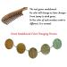 Louise Maelys Wide Tooth Sandalwood Comb for Curly Hair - Detangling Wooden Hair Comb - Buy Online on GoSupps.com