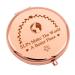 Speech Therapy Gifts Speech Language Pathologist Gifts for Women Thank You Gift Compact Makeup Mirror for SLP Appreciation Gifts Folding Makeup Mirror for Her Birthday Graduation Gifts