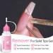 Nail Gel Remover 15ml | Acetone Free Nail Polish Remover for Salon & Home | Soft Fast Acting Formula with Brush | For Acrylic X Gel and False Nails - Buy Online on GoSupps.com