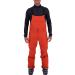 Esobo Men's Lightweight Snow Bibs Overalls Winter Waterproof Ski Bib Pants Medium Orange