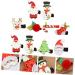 FRCOLOR 16 Sets Christmas Suit Hairpin Snowman Hair Clips Holiday Hair Santa Clause Suit Xmas Stocking Fillers Xmas Snowflake Barrettes Christmas Decor Kids Hair Pin Iron Elk Bobby Elder - Buy Online on GoSupps.com