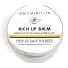 BEES of BRITAIN - 100% Natural Lip Balm - Shea Cocoa Butter Beeswax Mint. Repairs Soothes Hydrates. We Donate 5% of our Profit to Save Bees + Pollinators. 30ml