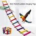 ASOCEA Bird Parrot Ladders Hanging Swing Bridge Climbing Toys - Cage Accessories for Small Medium Birds - Buy Online on GoSupps.com