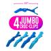 Colortrak Croc Hair Sectioning Clips Bucket - 12 Pack for Coloring, Cutting, and Styling - No Slip Rubber Grip - Assorted Colors - Buy Online on GoSupps.com