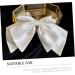 DOITOOL Bow Hairpin White Hair Clip Bow Clip Hair Bow Satin Clips Ponytail Hair Decor Big Bowknot Headband White Bow Hair Barrettes Bow Knot Hairpins Bride Alloy Holder Wedding - Buy Online on GoSupps.com