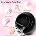 Clear Builder Nail Gel Builder Gel for Nails Nail Extension Gel UV/LED Nail Base Building Gel for Nail Repair Extension & Modeling Strengthening Nail Art Decoration (15ml) (Clear) - Buy Online on GoSupps.com