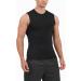 Hoplynn 1/4 Compression Shirt for Men - Sleeveless Training Tank Tops - Sporty Gym Undershirt in Black/Gray/White | Perfect for Running & Workouts - Buy Online on GoSupps.com