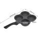 aorom 4 Hole Non Stick Aluminum Pancake Omelet Hamburger Egg Pan Skillet Breakfast Maker Kitchen Utensils/361 - Buy Online on GoSupps.com