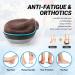 Topsole Orthopedic Insoles for Plantar Fasciitis & Flat Feet - Comfort Shoe Inserts for Men & Women (EU 35-36 23cm) - Brown 227e - Buy Online on GoSupps.com