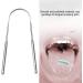 Stainless Steel Tongue Cleaner | U-Shaped Tongue Scraper for Bad Breath | Oral Care Tool - 1PC - Buy Online on GoSupps.com