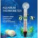 Buy AquaStation Analog Aquarium Thermometer | Glass Thermometer with Suction Cup - Accurate & Reliable for Every Aquarium - Buy Online on GoSupps.com