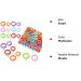 200 Colorful Knitting Crochet Markers - DIY Stitch Marker Rings for Handmade Crafts - Buy Online on GoSupps.com