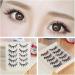 5 Pairs Japanese Style Makeup Eyelashes 3D Little Devil Spiky Eyelash Manga Lashes Cosplay Anime Eyelash Natural Look Beauty Eye Lash Extension Tools (Black-5 Pairs) - Buy Online on GoSupps.com