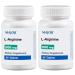 AmeriCan Goods 2/Pack 500/mg Major L-Arginine 100 Tablets Dietary Supplement for Adult