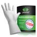 Dermatest: very good - LAVAMED cotton gloves - Extra soft cotton gloves made of 100% cotton - jersey gloves - white twisting gloves - Premium cosmetic gloves (3 pairs s) S (6 Pack) 3 pairs