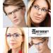 Buy ALWAYSUV Myopia Glasses for Nearsightedness | -1.50 Diopters | Nerd Glasses Pack of 1 - International Shipping Available - Buy Online on GoSupps.com
