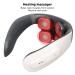Buy Intelligent Electrical Neck Relaxation Massager - Portable Skin-Friendly & Heating Comfort for Relaxation - International Shipping Available - Buy Online on GoSupps.com