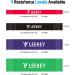 LEEKEY Resistance Band Set - Pull Up Assist & Stretch Bands for Home Workouts - Powerlifting & Physical Therapy Bands - Multi-color - Buy Online on GoSupps.com