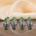 Beaupretty Strass Twisters Crystal Haircap - 12 Green Spiral Hair Twists for Weddings Proms & Parties - Buy Online on GoSupps.com