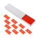 PRETYZOOM 100pcs Scraper Blade Horse Shoes Razor Tint Scraper Framing Hammer Window Spatula Remover Scraper Binder Sticker Removal Scraper Sticker Remove Scraper Clean Disassembler Plastic