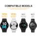 Samsung Galaxy Watch 5/4 40mm Screen Protector Case + Tempered Glass Film Set - 6 Pack Hard PC Cover + 8 Pack Protective Bumper Shell - Black, Silver, Pink, Clear, Rose Gold, Leopard - Buy Online on GoSupps.com