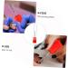 Gogogmee Nail Polisher Drill Bit for Acrylic Nails Nail Bits for Nail Drill Acrylic Nail Drill Bits Manicure Art Drill Bits Manicure Accessories Nail Art Tools Nail Art Polishing Tools 7.00X1.30X1.30CM Red - Buy Online on GoSupps.com