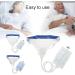 Reusable Male Female Urine Bag Male Urinal Urine Collector Silicone Adults Man Woman Elderly Pee Bag Urinal with Urine Bags Portable for Travel Outdoor Use(Size:Elderly's) - Buy Online on GoSupps.com
