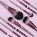 Buy 12-Piece Makeup Brush Set | Soft Bristle Eyeshadow Concealer & Eyebrow Brushes - International Shipping - Buy Online on GoSupps.com