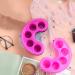 Iceyli 2PCS Nail Art Tips Hand Soak Bowl Tray - Manicure Treatment Remover Tool for Softening Dead Skin - Pink - Buy Online on GoSupps.com