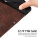 Samsung Galaxy Xcover 5 Case - PU Leather Flip Cover & Silicone Bumper - Brown | Durable Protection & Stand - Buy Online on GoSupps.com
