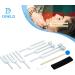 6PCS Solfeggio Tuning Fork Set 128Hz 256Hz 512Hz 2048Hz 4096Hz with Aluminum Gift Box - Silver Healing Sound Therapy & Meditation Tools - Buy Online on GoSupps.com