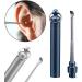 Portable Folding Golden Earwax Cleaner with Key Ring - Silver Color | Ear Wax Removal Tool - Buy Online on GoSupps.com