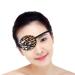 MYUBWTF Black Pirate Skull Crossbone Eye Mask - Adjustable 3D Leopard Eye Patch for Kids & Adults - International Shipping Available - Buy Online on GoSupps.com