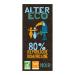 G n rique ALTER ECO - FAIR TRADE - Alter Eco - Fair Trade Dark Chocolate Dominican Republic 80% Organic 100G - 100G - Pack of 3 - Sold as a Pack