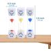 JUNDUN Children's Toothbrush Set with Smiley Sand Timer - 3 Color Hourglass for 2-Minute Teeth Brushing - Buy Online on GoSupps.com