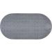 Flexible TPE Foot Scrubber Shower Mat with Pumice Stone - 80x40 cm, Anti-Slip & No-Slip Shower Mat for Exfoliation and Feet Massage - Buy Online on GoSupps.com