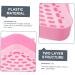 BESPORTBLE Box Rabbit Toilet Hamster Toilet Hamster Bedding Guinea Pig Toilet Small Pet Litter Pan Plastic 25X19X10CM Pink - Buy Online on GoSupps.com