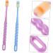 Minkissy 16 STK Baby Toothbrush Set - 360 Silicone Soft Toothbrushes for Infants & Children - Safe Milk Tooth Cleaner & Training Tool - Buy Online on GoSupps.com